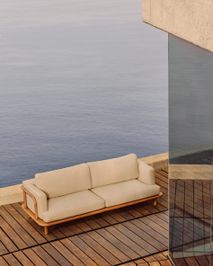 Lounge 3-zit TURQUETA - Massief Teakhout KAV J1400038MM47