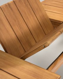 Uitschuifbare tuintafel TURQUETA - Massief Teakhou KAV J0100094MM47