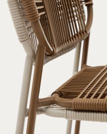 Stapelbare tuinstoel Talaier - Bruin KAV J0600105SS12