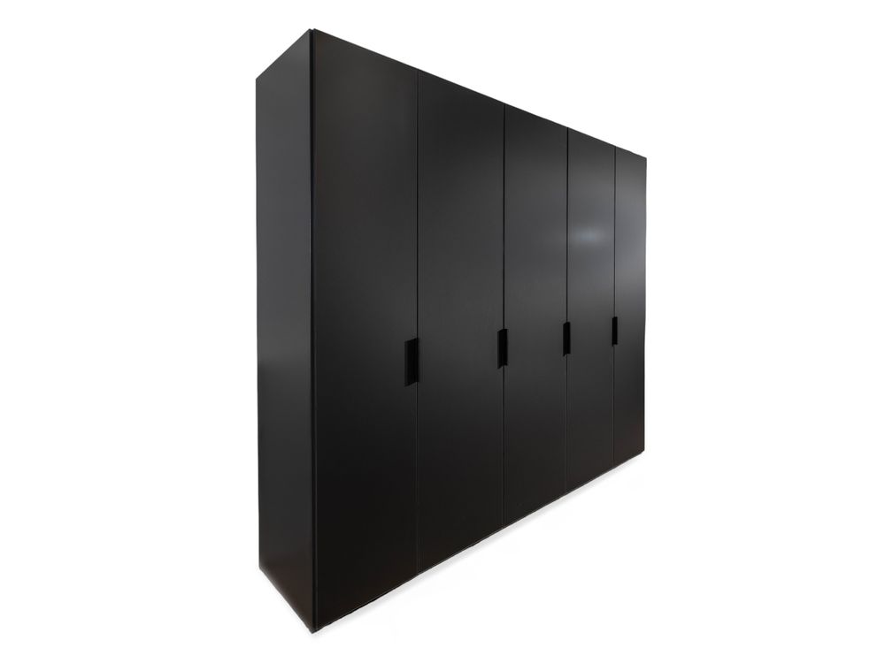 5-deurskast 20UP - Zwart/Glas C-RCH 20U C1