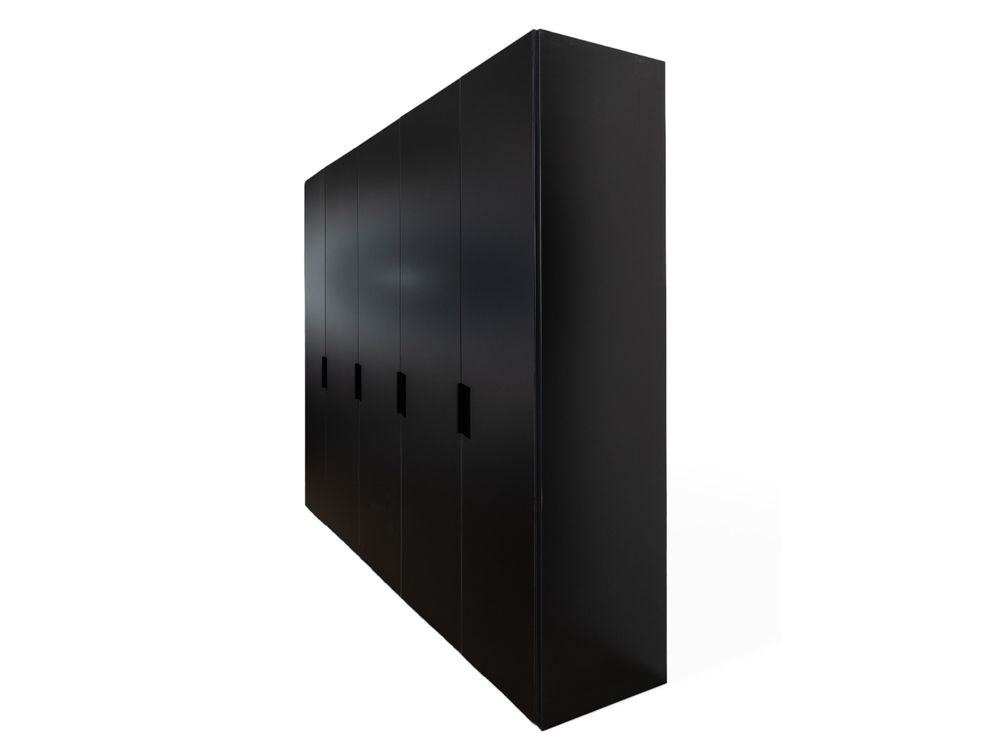 5-deurskast 20UP - Zwart/Glas C-RCH 20U C1