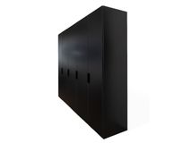 5-deurskast 20UP - Zwart/Glas C-RCH 20U C1