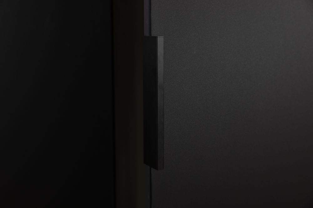 5-deurskast 20UP - Zwart/Glas C-RCH 20U C1