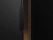 5-deurskast 20UP - Zwart/Glas C-RCH 20U C1