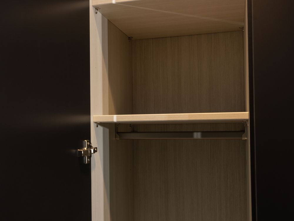 5-deurskast 20UP - Zwart/Glas C-RCH 20U C1