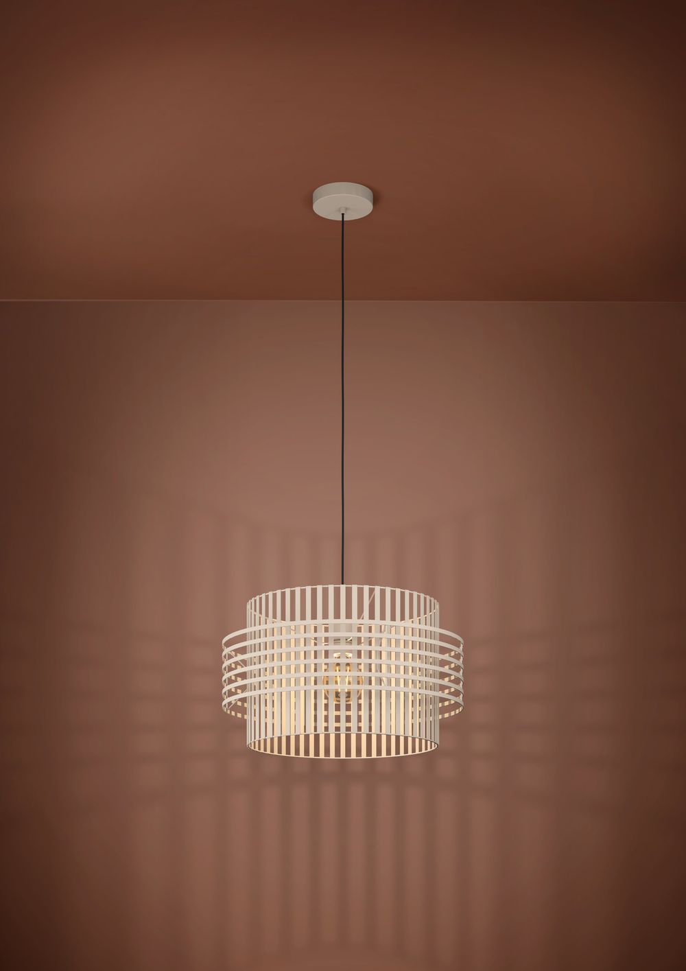 Hanglamp OLTAMAR - Zandkleur EGL 390145