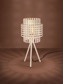 Tafellamp OLTAMAR - Zandkleur EGL 390148