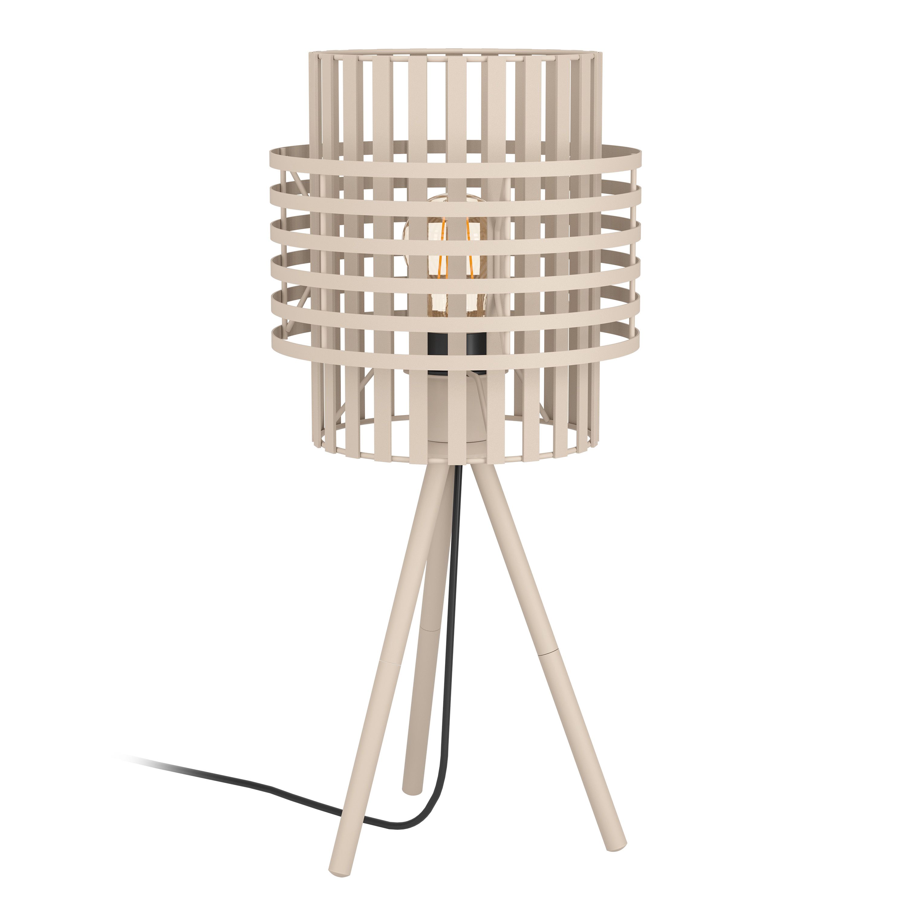 Tafellamp OLTAMAR - Zandkleur EGL 390148