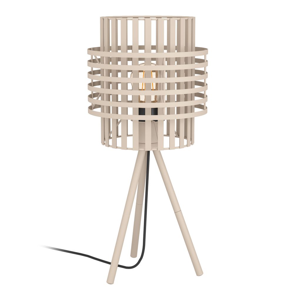 Tafellamp OLTAMAR - Zandkleur EGL 390148