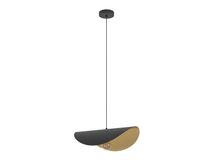 Hanglamp SACEDA - Zwart/Goud EGL 390393