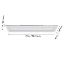 Plafondlamp rechthoekig PADROGIANO-Z - Wit EGL 900485