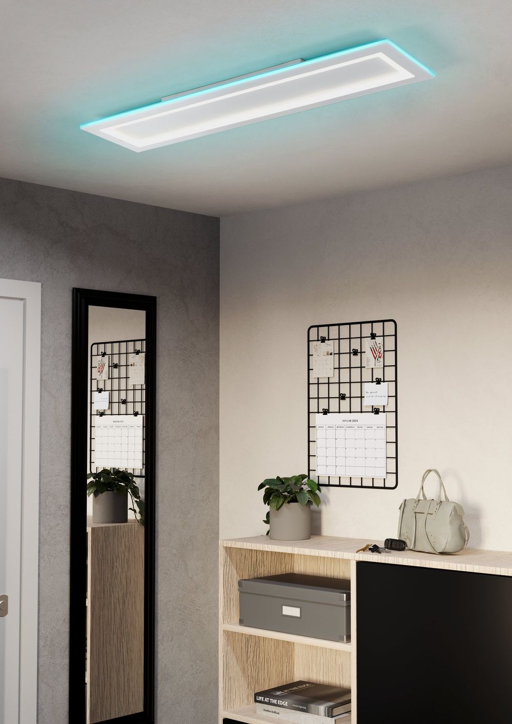 Plafondlamp rechthoekig PADROGIANO-Z - Wit EGL 900485