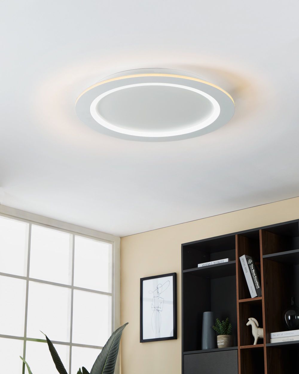 Plafondlamp rond PADROGIANO-Z - Wit EGL 900487