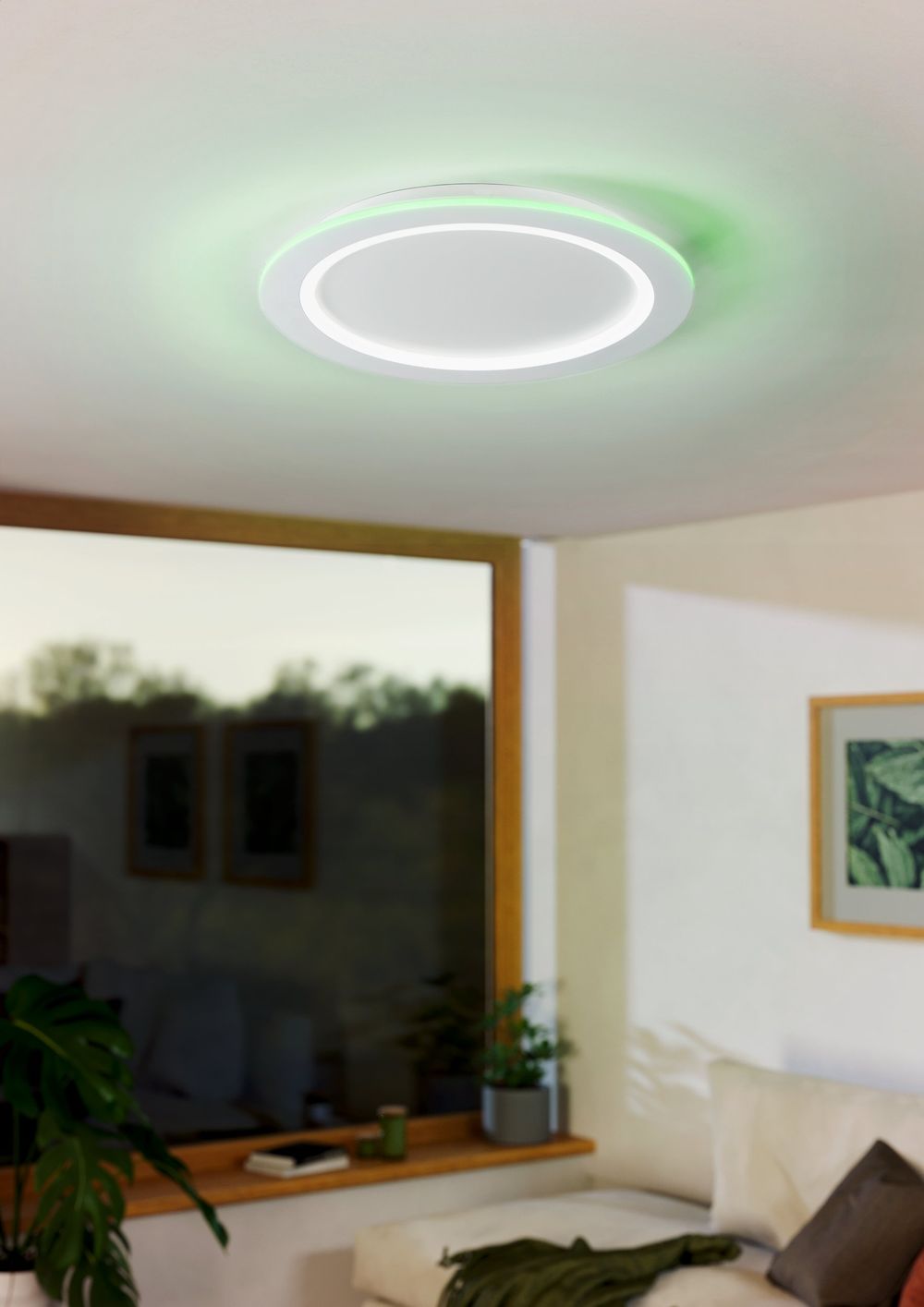 Plafondlamp rond PADROGIANO-Z - Wit EGL 900487