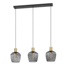 Hanglamp EMPOLI - Zwart / Goud EGL 901037
