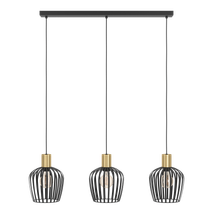 Hanglamp EMPOLI - Zwart / Goud EGL 901037