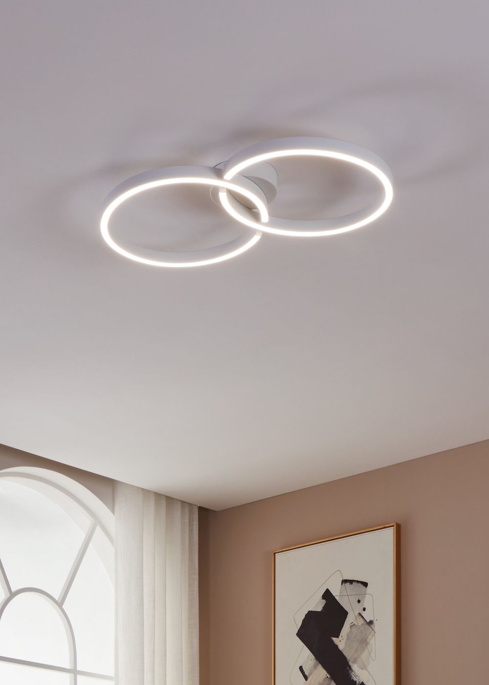 Plafondlamp AMANDOLO - Zwart EGL 900954