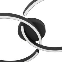 Plafondlamp AMANDOLO - Zwart EGL 900955