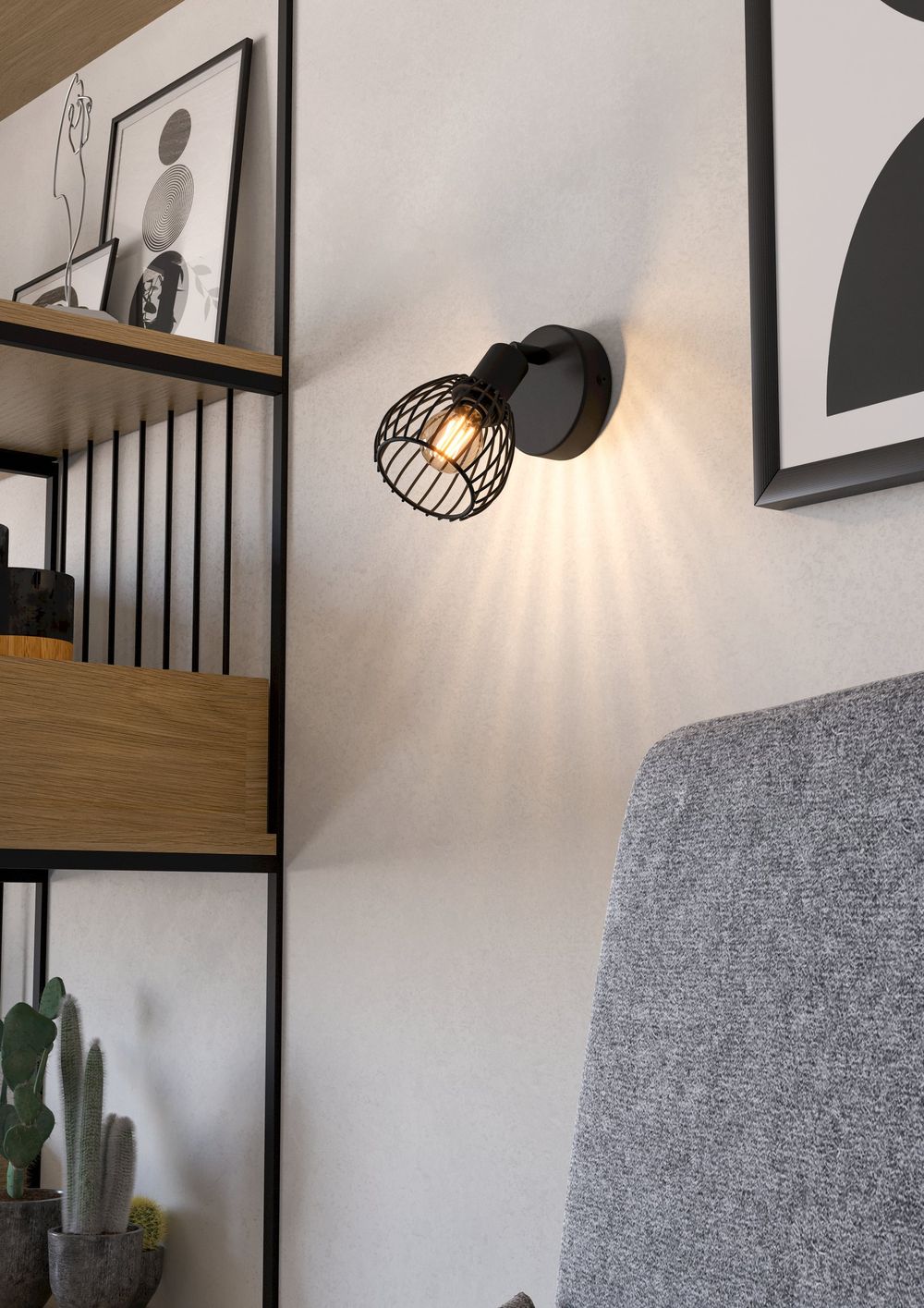 Spot SONNINO - Zwart EGL 901038