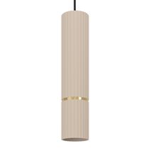 Hanglamp CAMINIA - Zand/Messing EGL 901152