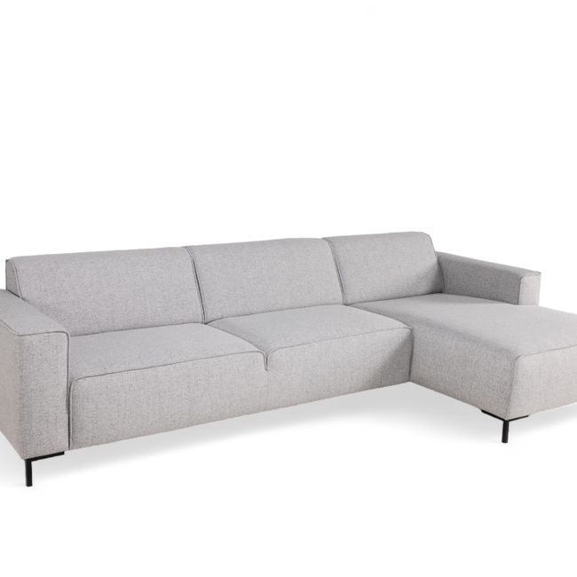 Hoekzetel GARDA - Lichtgrijs