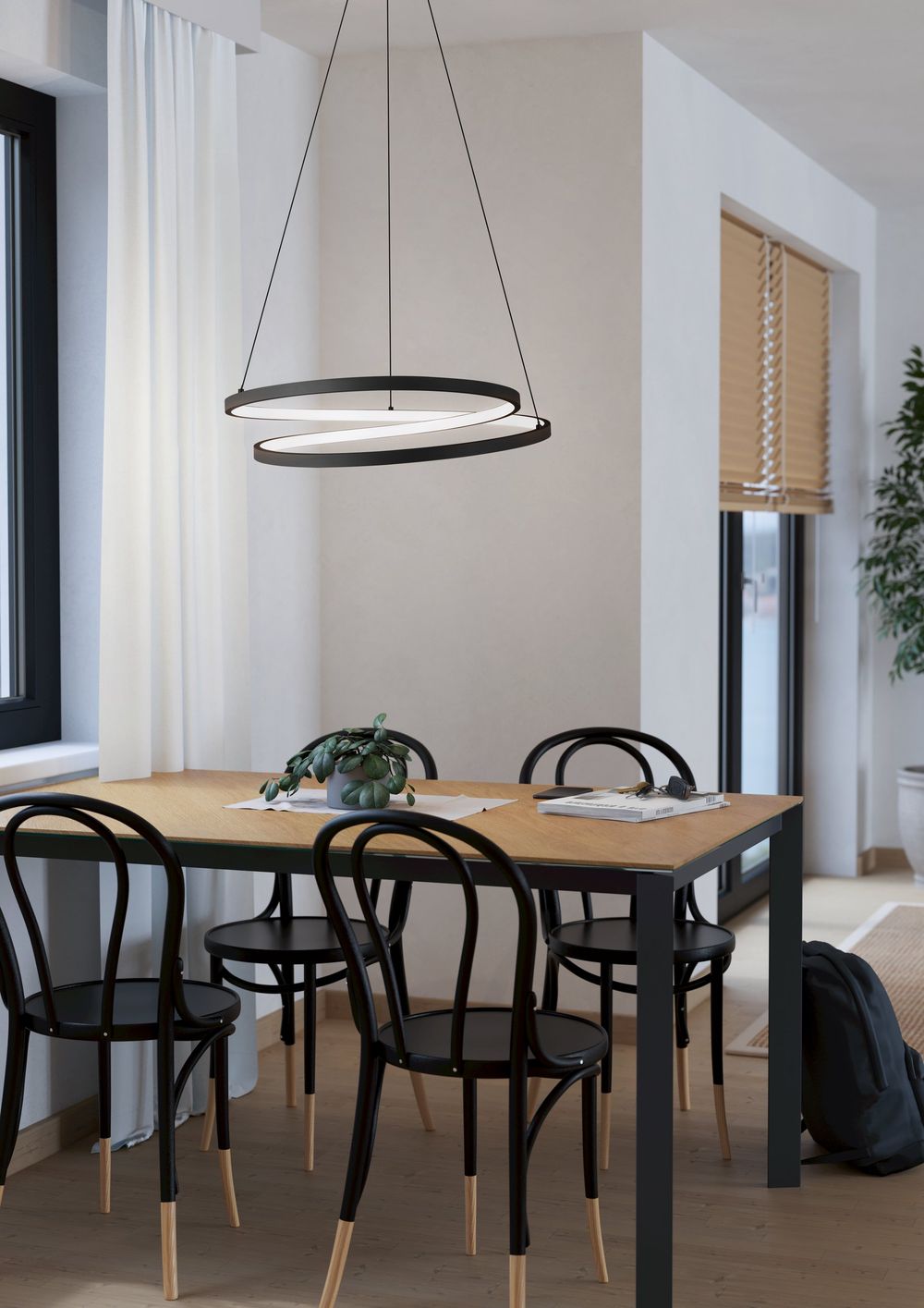 Hanglamp RUOTALE - Zwart EGL 900472