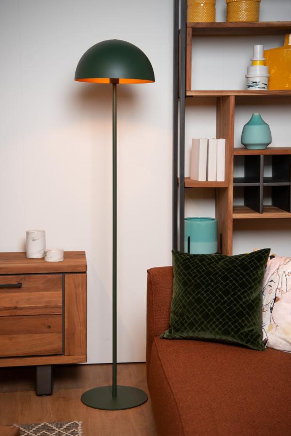 Vloerlamp SIEMON - Groen LCD457960133