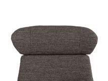 Relaxfauteuil en voetbank TIMEOUT - Grijs / Eik C-CFM-20-RLVBH-C-MA