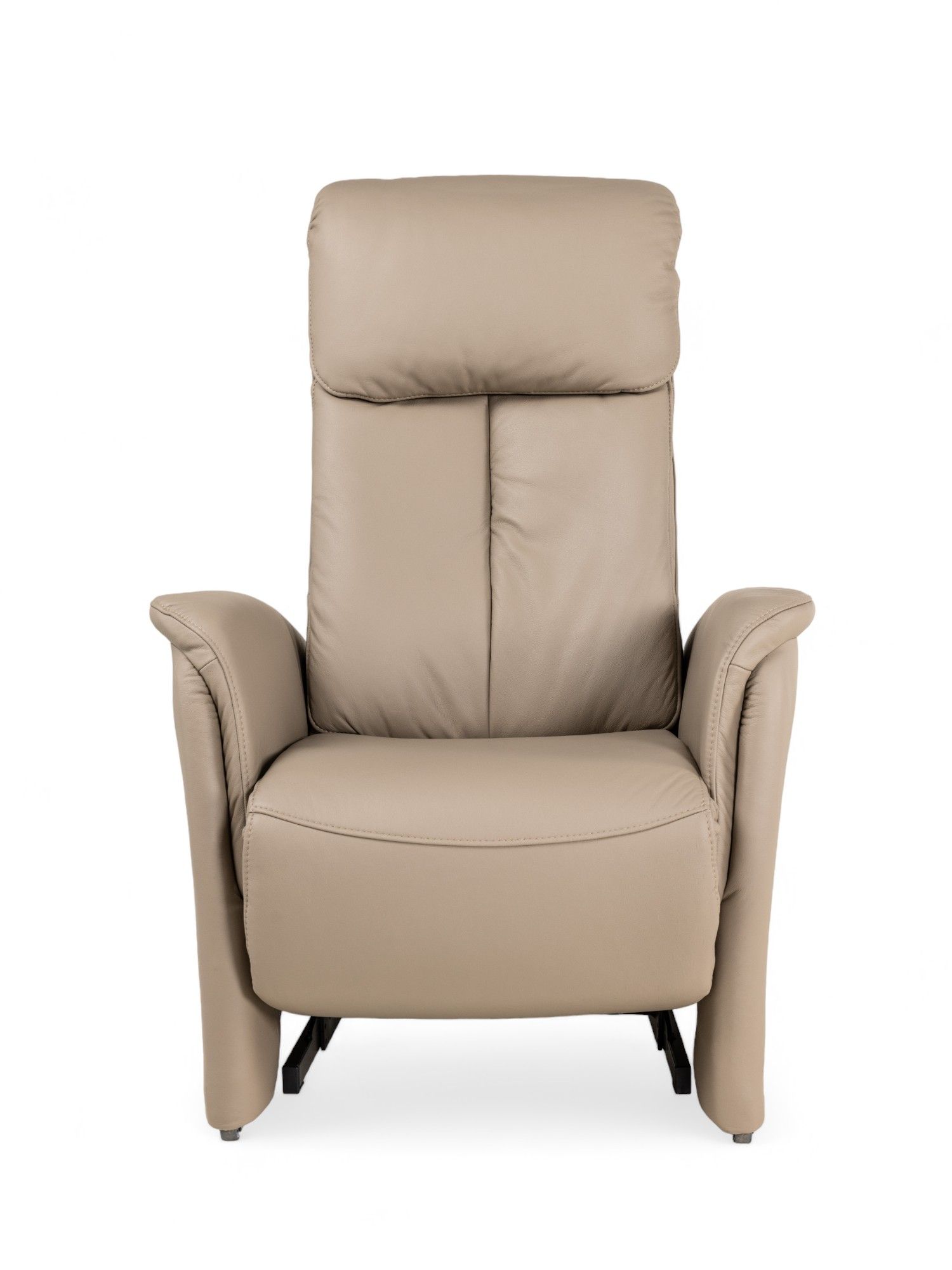 Relaxfauteuil piccolo MADDY - Taupe leder