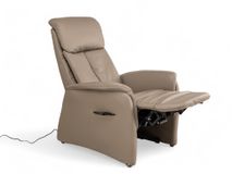 Relaxfauteuil piccolo MADDY - Taupe leder C-HKL-22-RLX3
