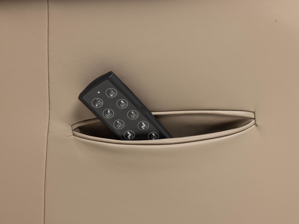 Relaxfauteuil piccolo MADDY - Taupe leder C-HKL-22-RLX3