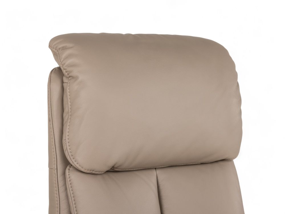 Relaxfauteuil piccolo MADDY - Taupe leder C-HKL-22-RLX2