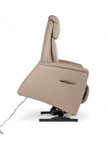Relaxfauteuil piccolo MADDY - Taupe leder C-HKL-22-RLX2