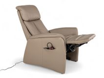 Relaxfauteuil piccolo MADDY - Taupe leder C-HKL-22-RLX2