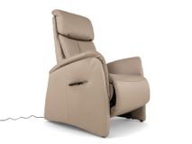 Relaxfauteuil piccolo MADDY - Taupe leder C-HKL-22-RLX2
