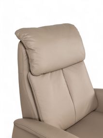 Relaxfauteuil MADDY XL - Taupe leder C-HKL-23-RLX1