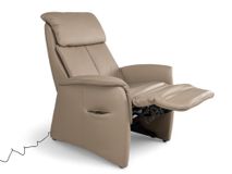 Relaxfauteuil MADDY XL - Taupe leder C-HKL-23-RLX1