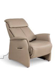 Relaxfauteuil MADDY XL - Taupe leder C-HKL-23-RLX1