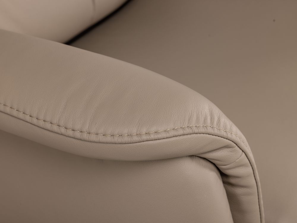 Relaxfauteuil MADDY XL - Taupe leder C-HKL-23-RLX1