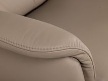 Relaxfauteuil MADDY XL - Taupe leder C-HKL-23-RLX1
