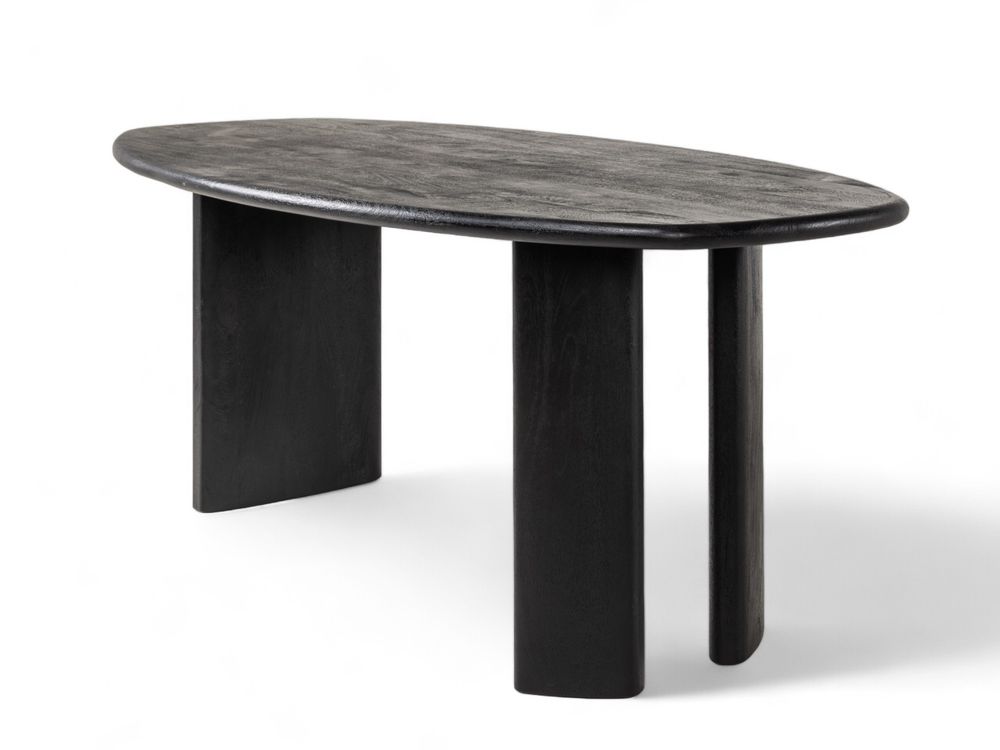 Eetkamertafel WISCONSON - Zwart LFS 160270