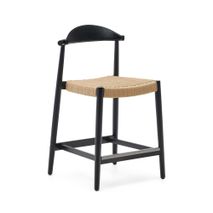 Barstoel NINA - Zwart / Beige KAV J1100035CP46