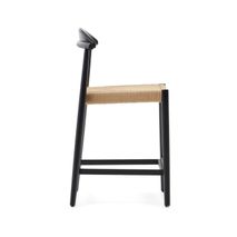 Barstoel NINA - Zwart / Beige KAV J1100035CP46