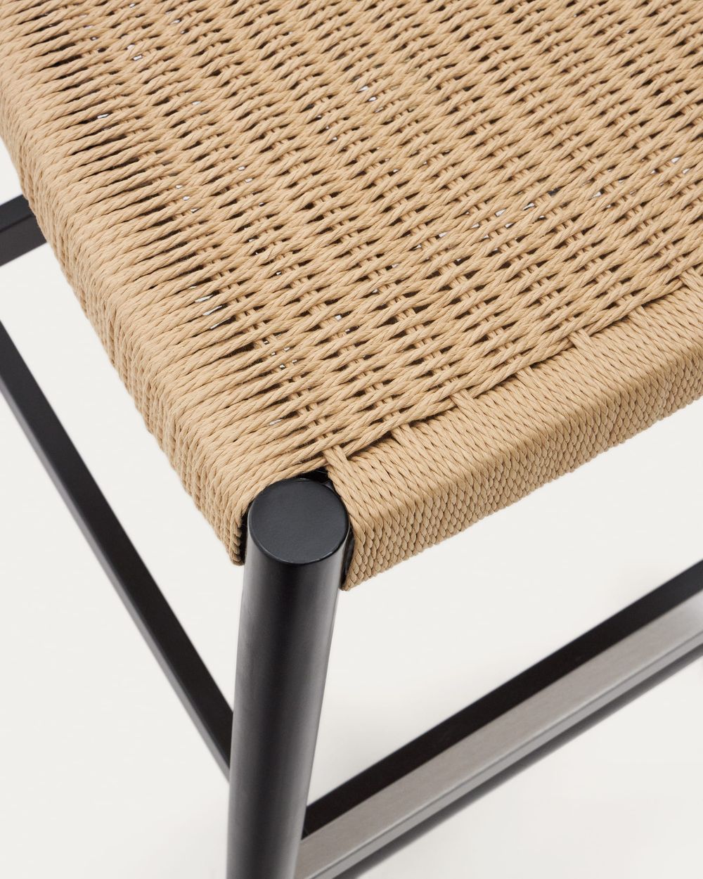 Barstoel NINA - Zwart / Beige KAV J1100035CP46