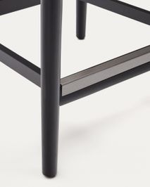 Barstoel NINA - Zwart / Beige KAV J1100035CP46