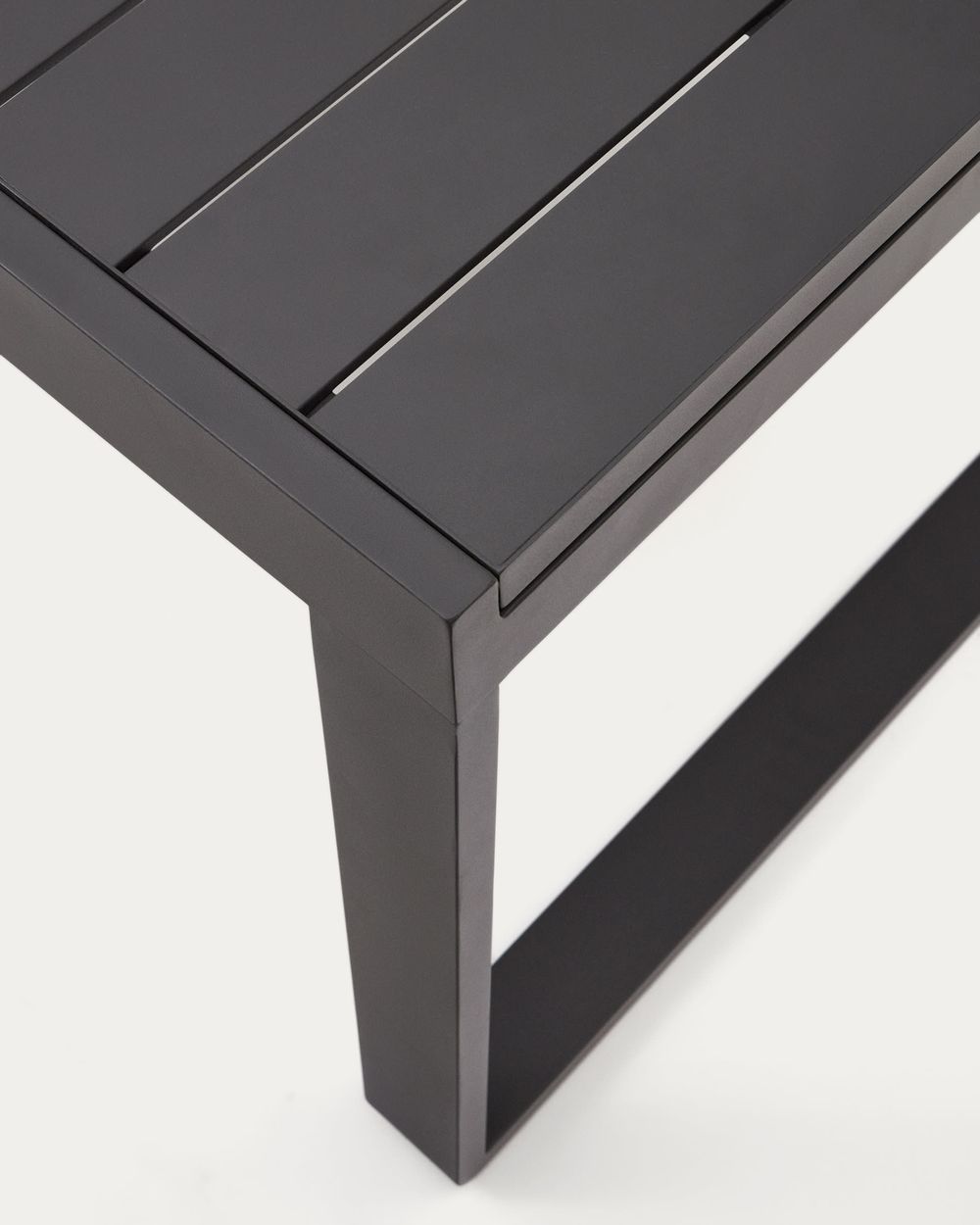 Uitschuifbare tuintafel GALDANA - Donkergrijs KAV J0100070NN02