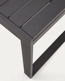 Uitschuifbare tuintafel GALDANA - Donkergrijs KAV J0100070NN02