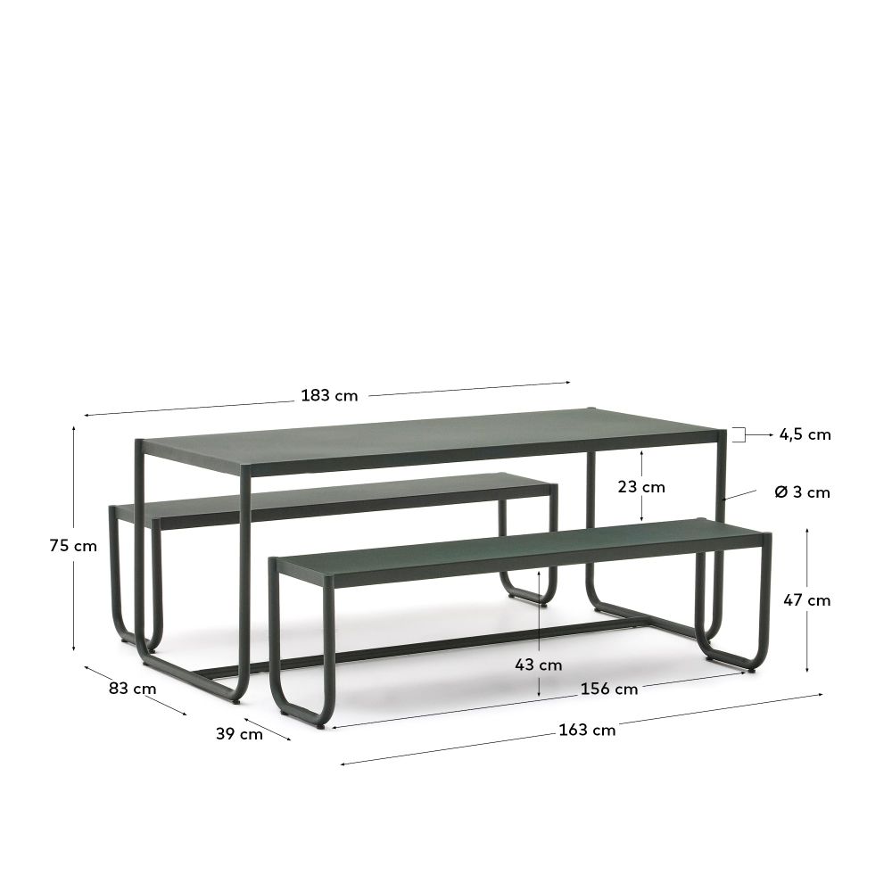 Tuinset SOTIL - Groen KAV J0800008RR19