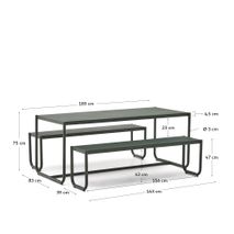 Tuinset SOTIL - Groen KAV J0800008RR19