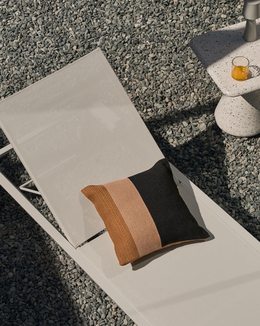 Ligstoel CANUTELLS - Antraciet KAV J1300015NN05